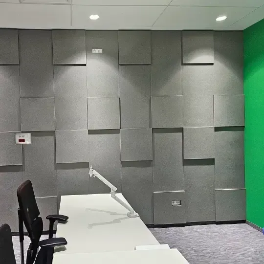 Acoustic Treatment for Podcast and Audio Recording Studio