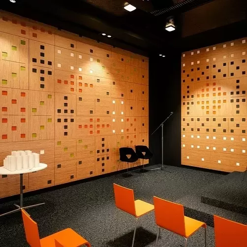 DOMINO™ - Wood & Fabric Acoustic panel