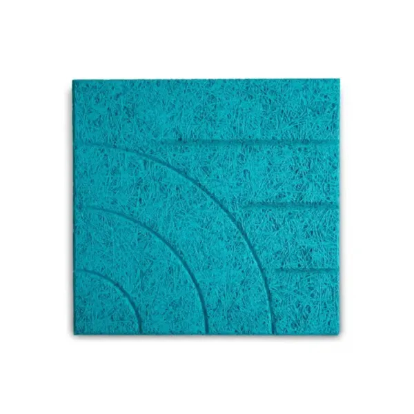 Circular Lines - Wood Wool Acoustic Panel