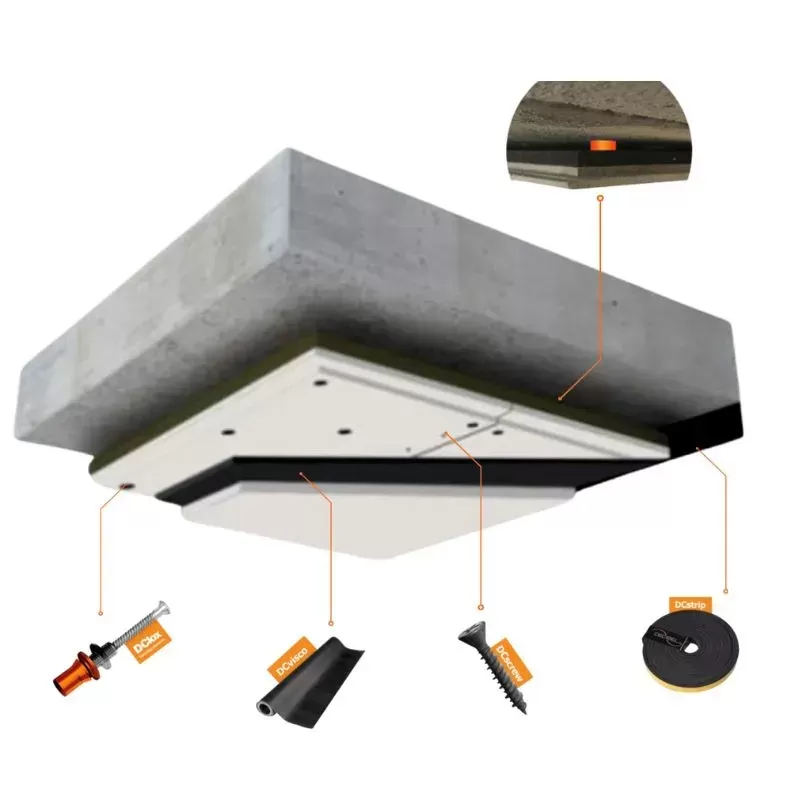 Ceiling Sound Insulation C-MUTE SYSTEM™ 33