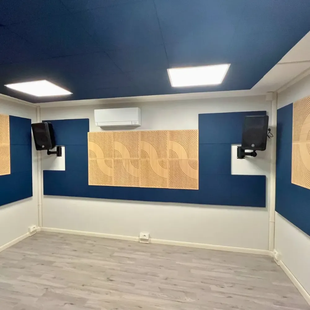 Fully Soundproofed Music Practice Room