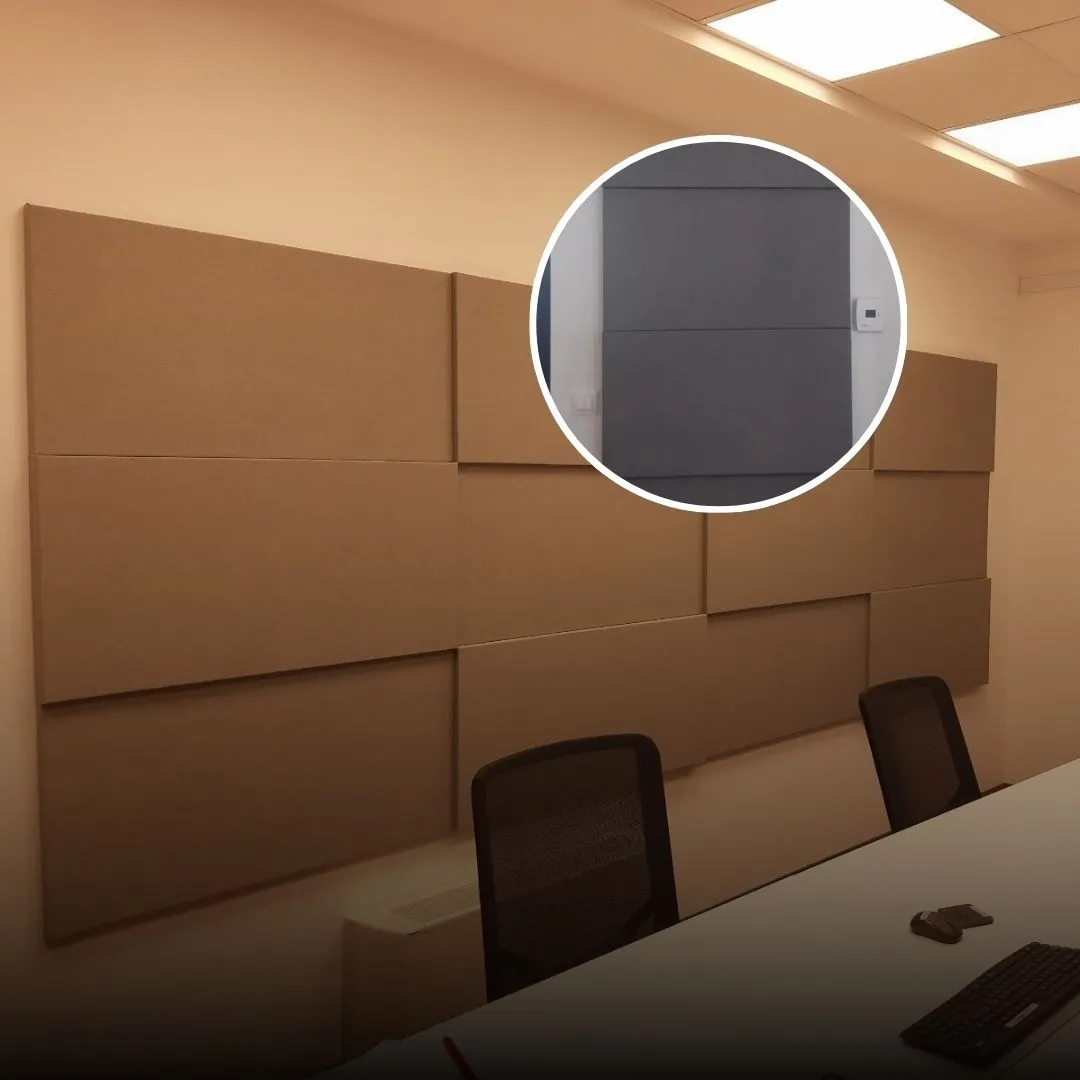 Decibel-Acoustic Treatment of a Conference Room with Echo Wall
