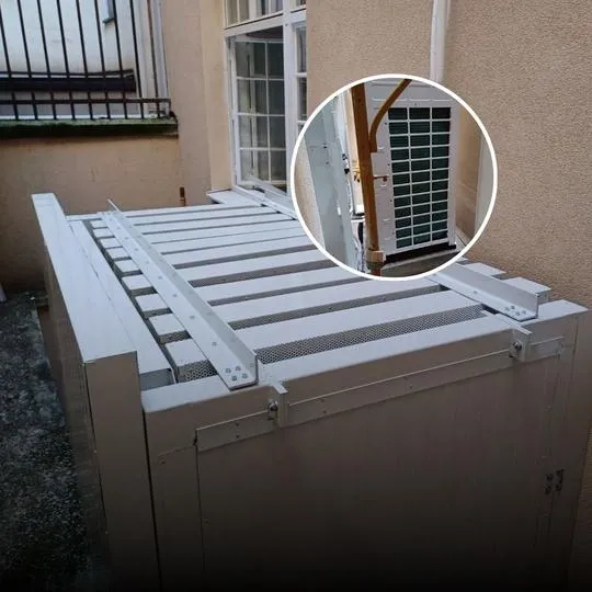 Decibel-Soundproofing Outdoor Chiller at the Croatian Sports Museum
