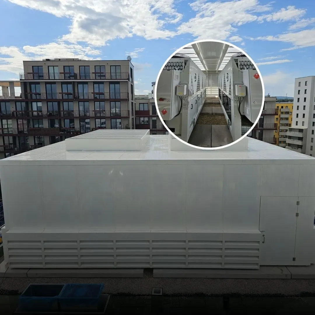 Decibel-Acoustic Enclosure for Rooftop Chillers at Fabrik1230